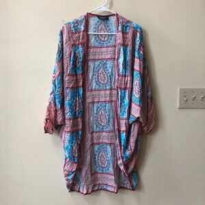 Feathers By Tolani Kimono